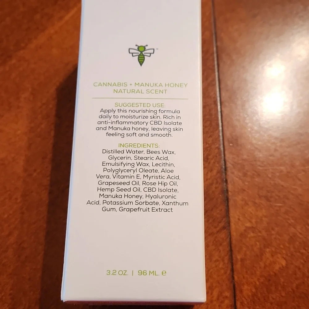 CANNUKA Nourishing Body Cream 3.2 oz Large Size- NEW in Box